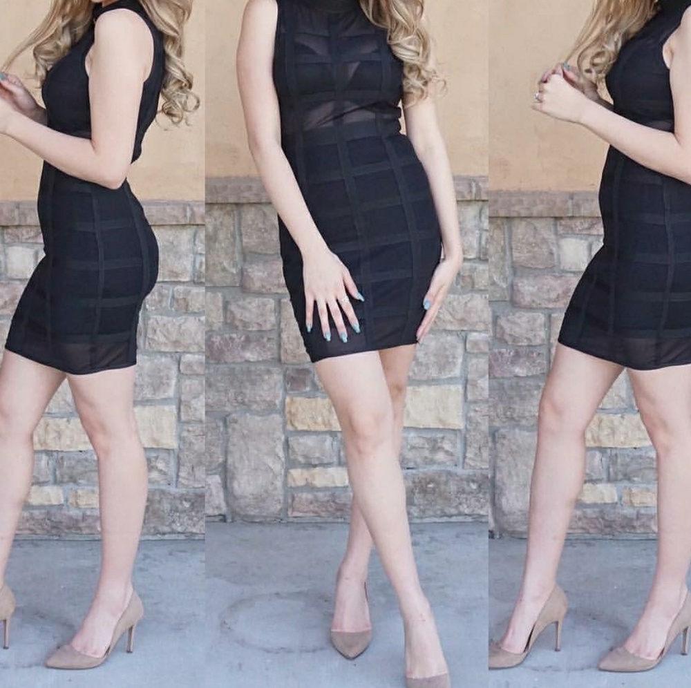 Very Sexy Lauras Boutique Black Dress